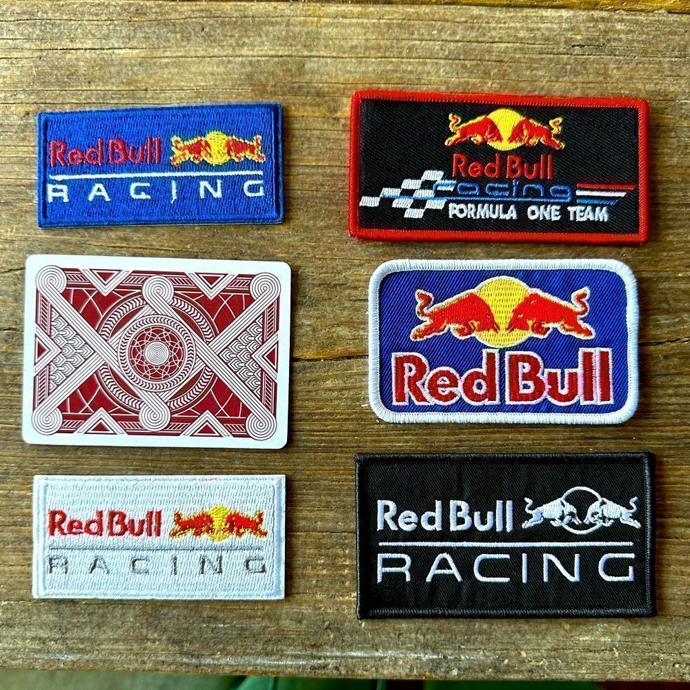 5 Red Bull Factory Racing Moto Cross Sew On Patch’s